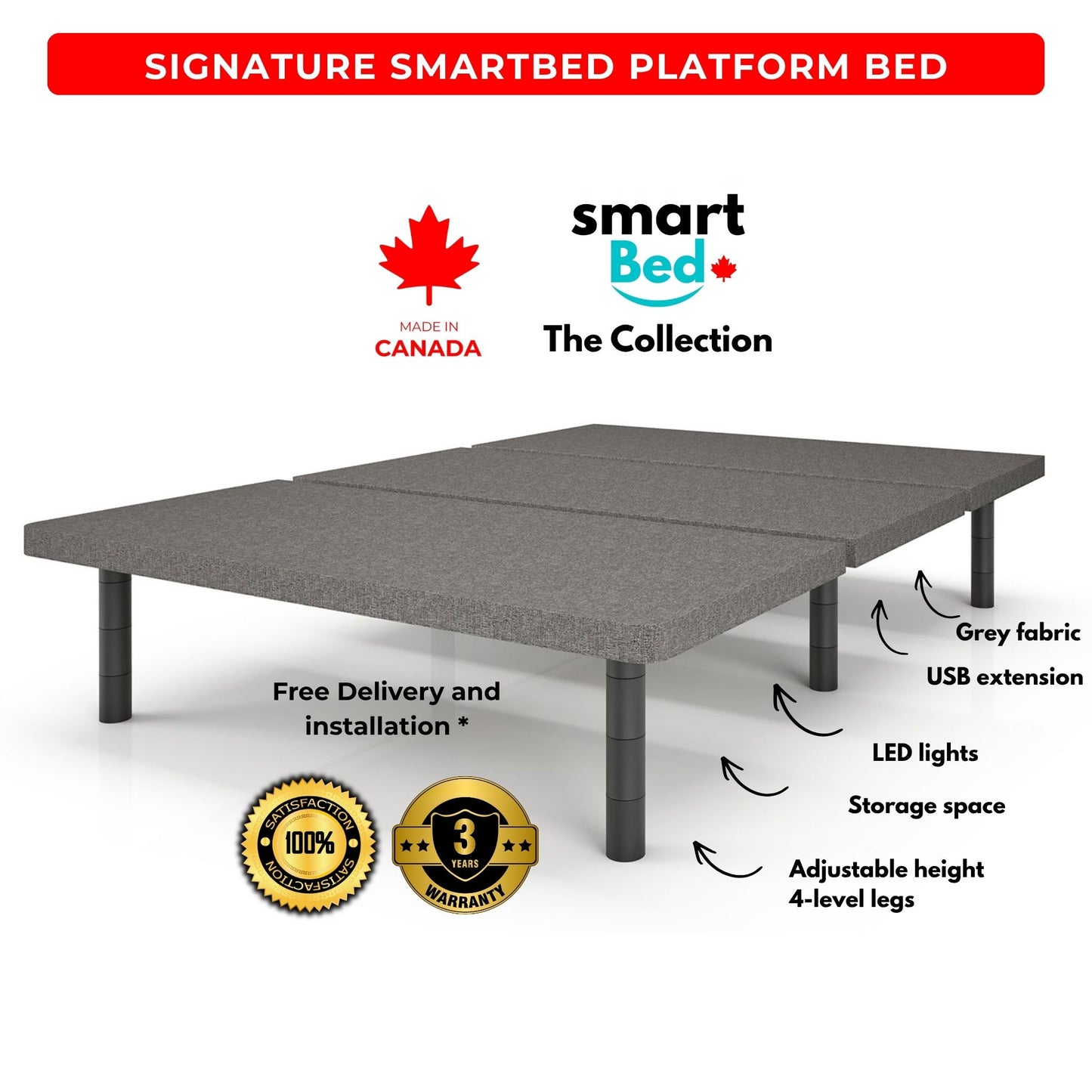 Signature SmartBed Platform Bed