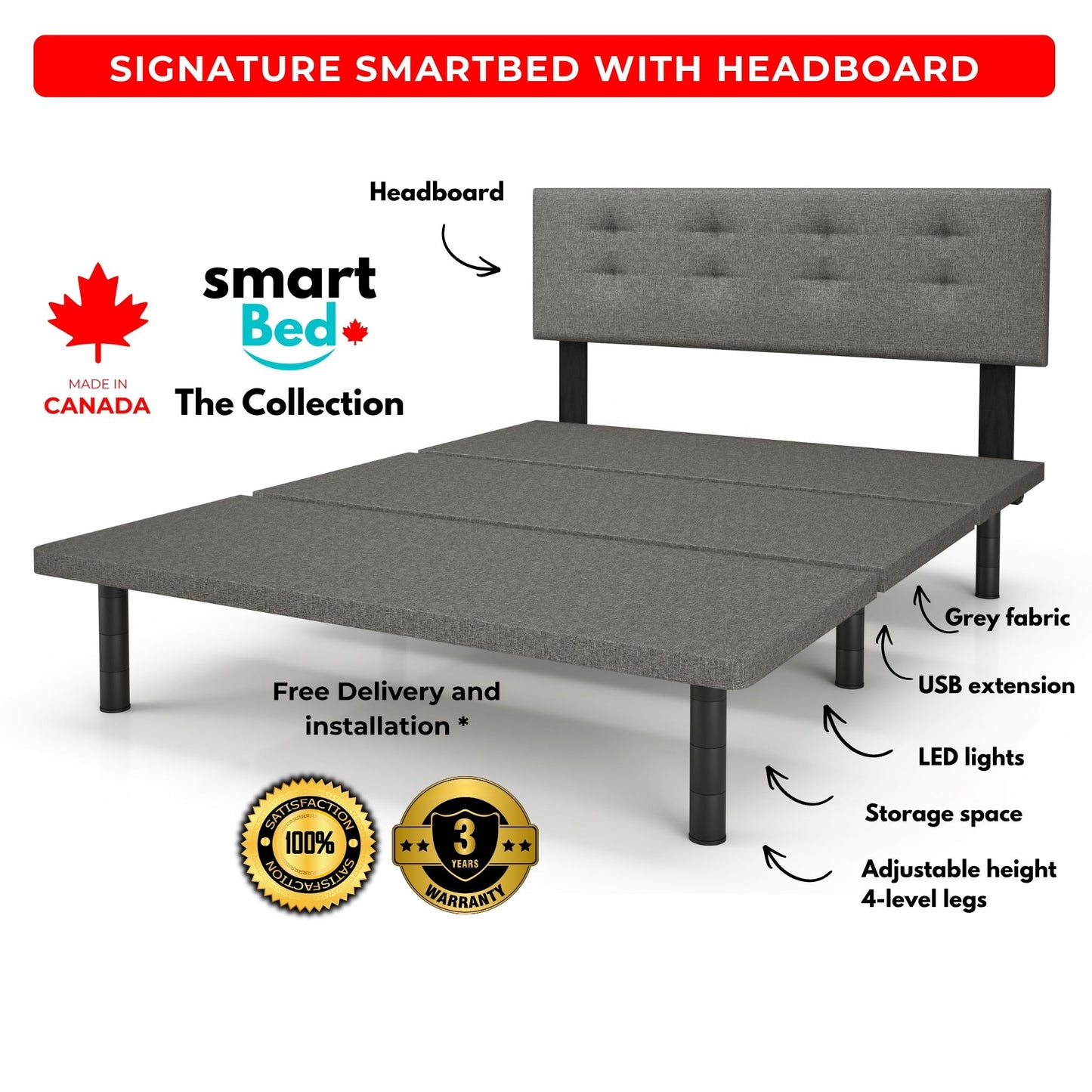 Signature SmartBed Headboard