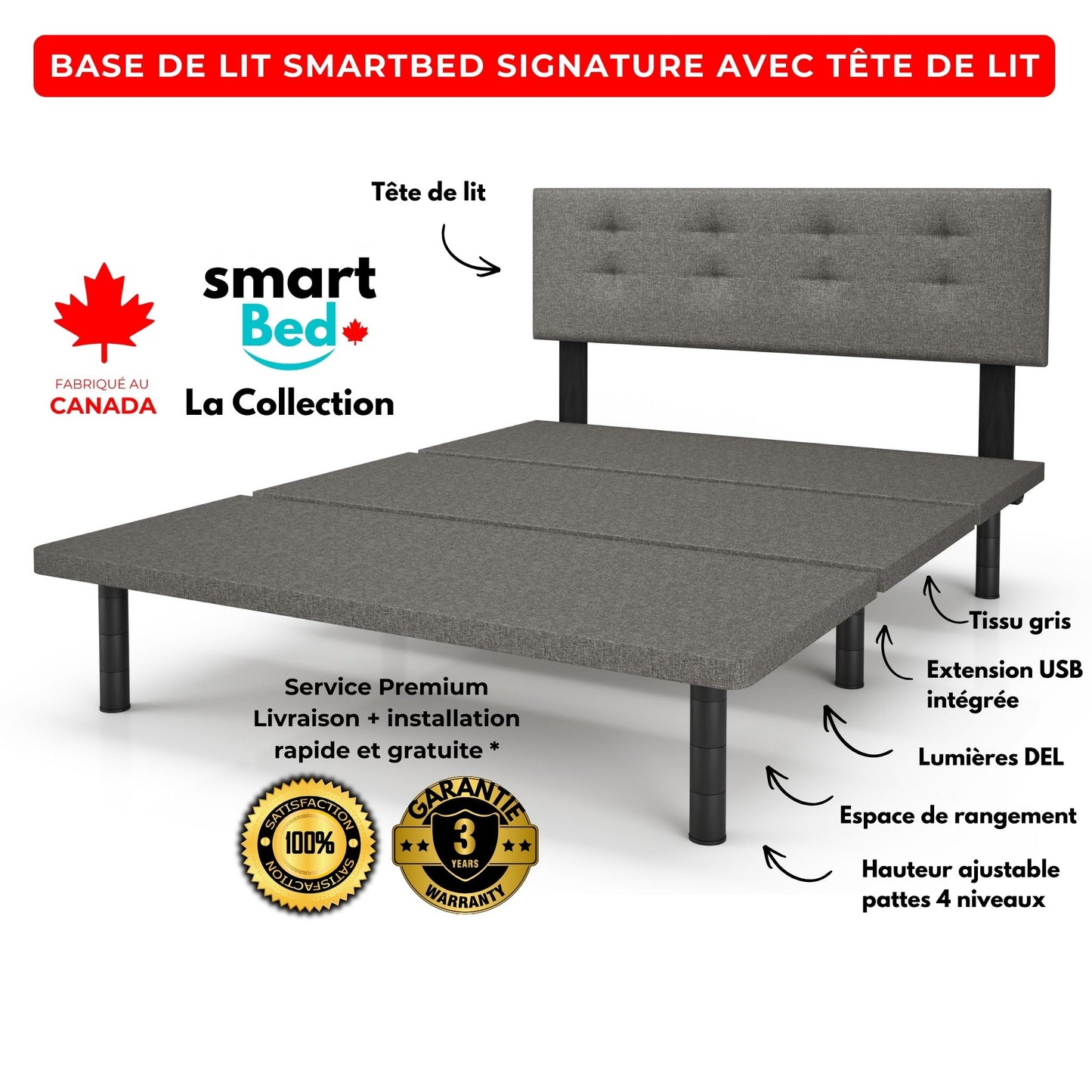 Signature SmartBed Headboard