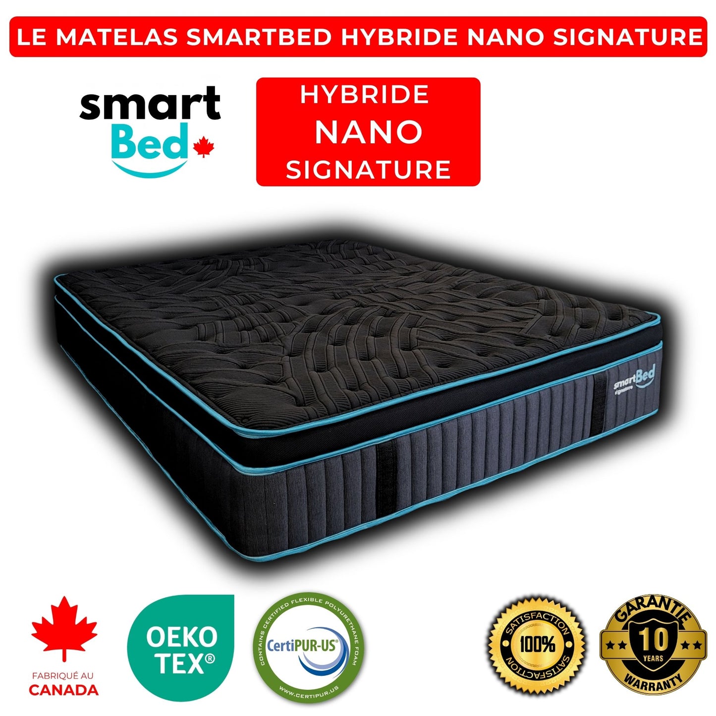 The Signature Hybrid SmartBed Mattress